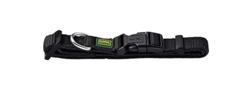 Produktbild: Hunter 35394 VARIO BASIC Hundehalsung, Hundehalsband, robust, geschmeidig, Klickverschluss, M/1,5, schwarz