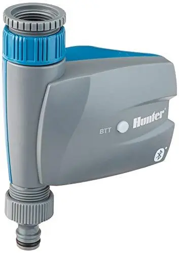 Produktbild: Hunter Batteriebetriebene Bluetooth Timer Station mit App Steuerung, Grau-Blau