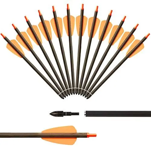 Produktbild: Huntingdoor 12er Carbon Armbrust Bolzen Pfeile 7,5