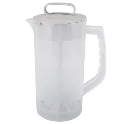 Produktbild: HUONIU 2000ML manueller Entsafter mit Mixer und auslaufsicherem Deckel
