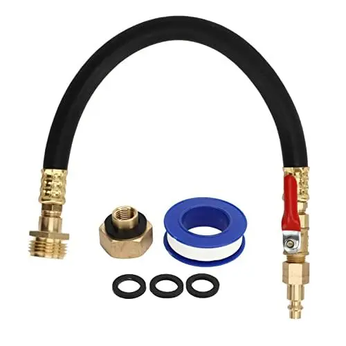 Produktbild: HUONIU Gartenschlauch-Adapter, Anti-EIS-Schutz-Set mit Schnellanschluss