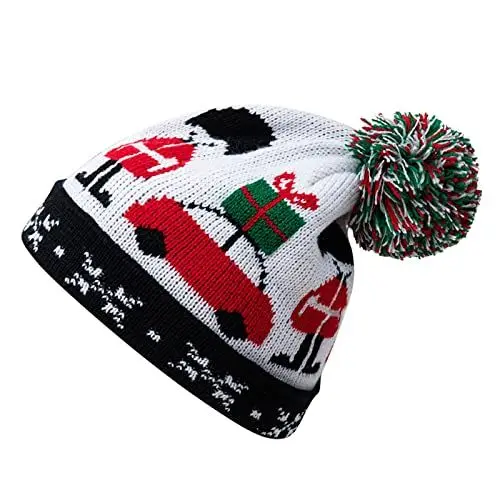 Produktbild: HUOQI Damen Beanie Mütze Warme Wintermütze und Mütze und warm für Baseballmützen Leichtem Outdoor Strickmütze Klassische Mütze (C, One Size)