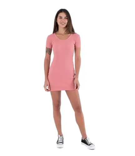 Produktbild: Hurley Damen W Oceancare Rib Dress, Mauve Glow, L