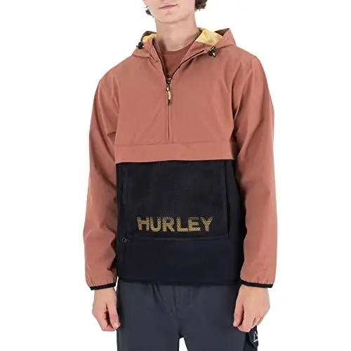 Produktbild: Hurley Herren Phantom+ Packable Anorak Jacke, Zion Rost, XXL