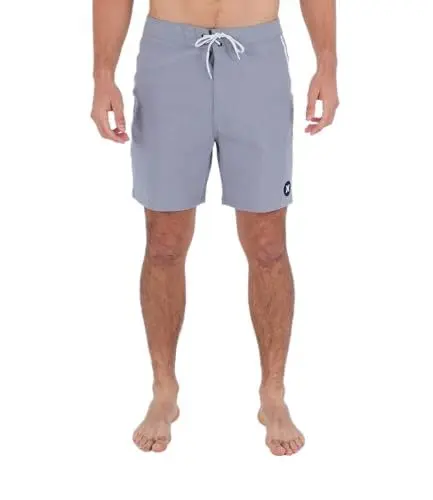 Produktbild: Hurley Herren Phntm Naturals Tailgate 18' Badeshorts f r Herren, Partikel, Grau, 36 EU