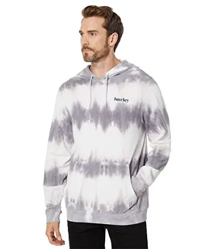 Produktbild: Hurley Lowers Tie-Dye Pullover Hoodie Light Asteroid 2XL, Light Asteroid, XX-Large