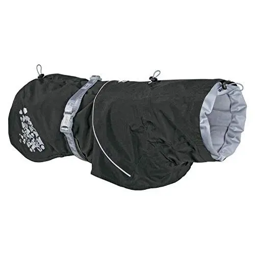 Produktbild: Hurtta Monsoon Hunde-Regenmantel, BlackBerry, 20,3 cm