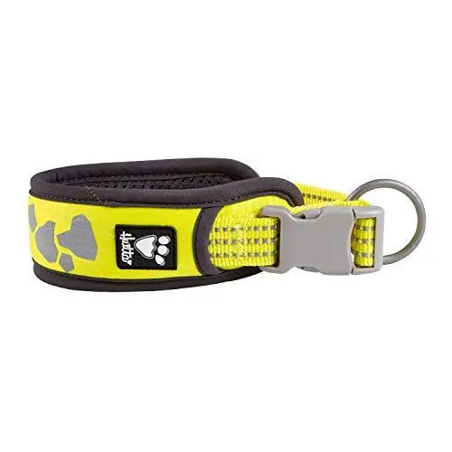 Produktbild: Hurtta Weekend Warrior Hundehalsband, Neon Lemon, 45,7–55,9 cm
