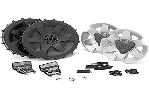Produktbild: Husqvarna Automower® Terrain Kit mit Bürsten – Passend für Automower® 420, 440, 430X, 450X – Verbessert die Haftung an Hängen und unebenem Boden