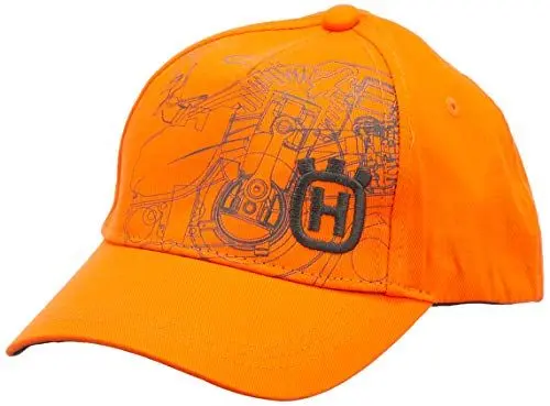 Produktbild: Husqvarna 593253901 Xplorer Kappe mit Sägenmotiv, orange, Einheitsgröße