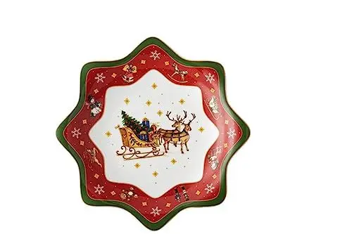 Produktbild: Sternschale 25 cm Happy Wintertime 25,00 CM