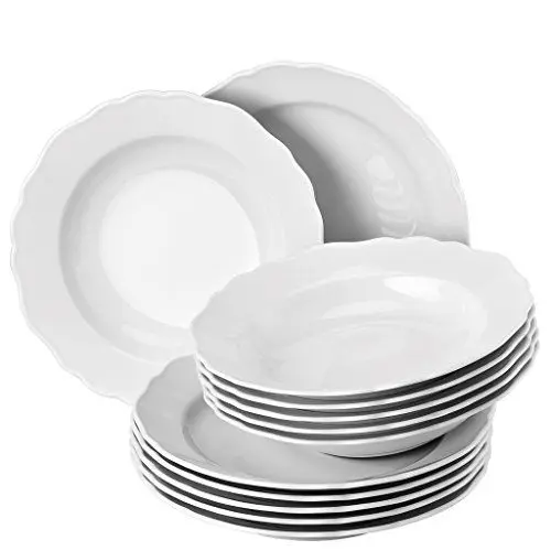 Produktbild: Hutschenreuther 02013-800001-18339 Maria Theresia Tafel-Set 12-teilig, weiß