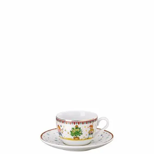 Produktbild: Hutschenreuther Sammelkollektion 2024 Weihnachtsleuchten Cappuccinotasse 2tlg
