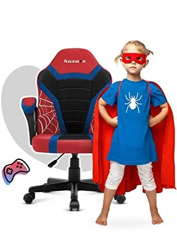 Produktbild: huzaro Ranger 1.0 Gaming Stuhl für Kinder Bürostuhl Gamer Chair Schreibtischstuhl ergonomisches modernes Design Armlehnen Sitzhöhenverstellung Gummiräder Spinne