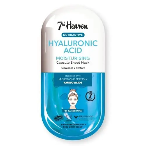 Produktbild: Hyaluronsäure-Gesichtsmaske 7th Heaven