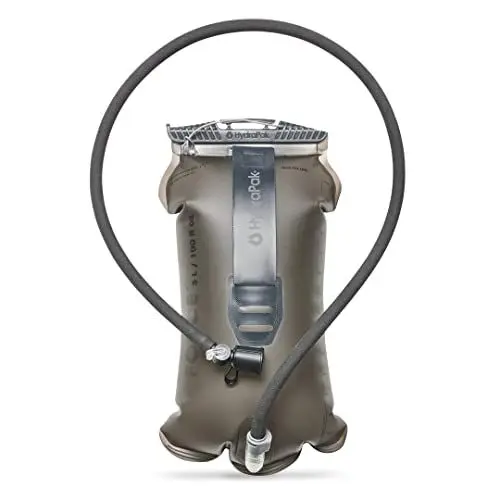 Produktbild: Hydrapak Force Ultra-Durable Wasserblase / Reservoir für Hydratation Rucksäcke, 3-Liter (66 oz.), isolierte Rohr, sicher und zuverlässig, grau