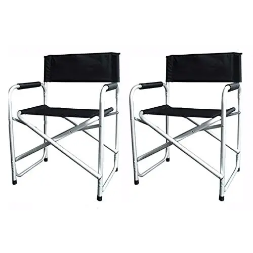 Produktbild: Hyfive Aluminium schwarz Direktoren Klappstuhl Arm Rest Camping Angeln Stuhl