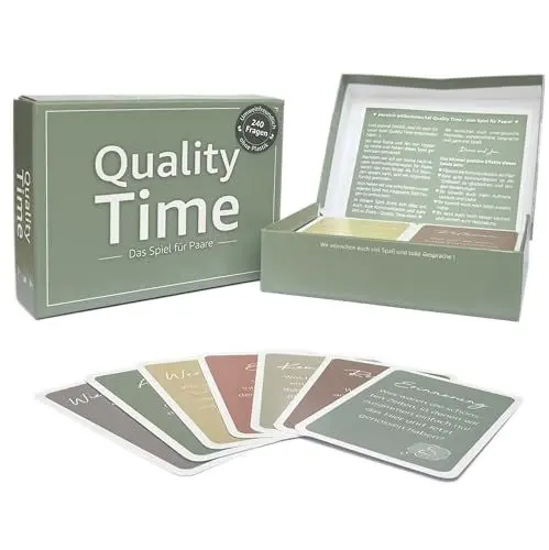 Produktbild: Hyggelig Home - Quality Time - Das Spiel für Paare - 240 Fragen für eine wundervolle Zeit zu zweit