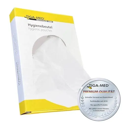Produktbild: Hygienebeutel Hygienetüten für Tampons Damenbinden Damenhygiene Spender Bag PE (10 Boxen = 300 Beutel)