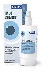 Produktbild: HYLO COMOD Augentropfen bei trockenen Augen mit Hyaluronsäure, 10 ml (1er Pack)