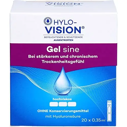 Produktbild: HYLO-VISION Gel sine Einzeldosispipetten 20X0.35 ml
