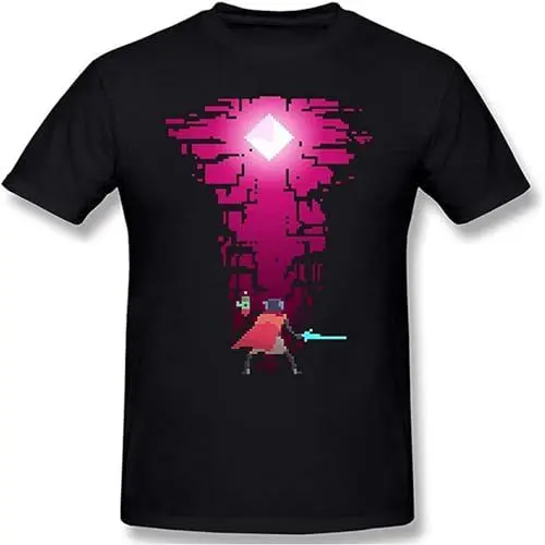 Produktbild: Hyper Light Drifter Gem Mens T-Shirt Black Unisex Tee M
