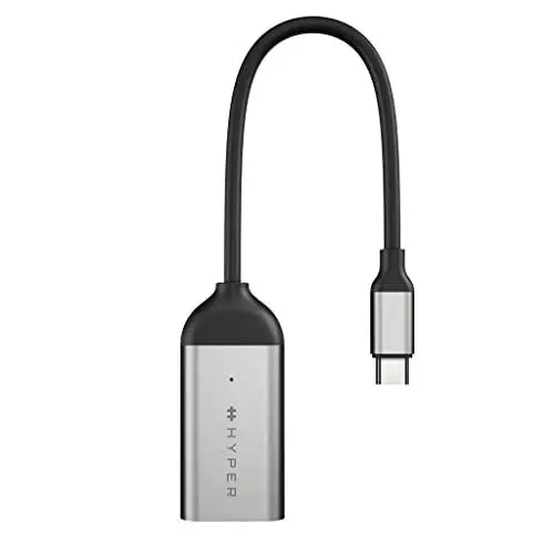 Produktbild: HyperDrive HD-H8K-GL USB-C auf 8K 60Hz / 4K 144Hz HDMI Adapter
