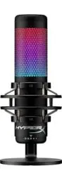 Produktbild: HyperX QuadCast S – RGB USB–Kondensatormikrofon für PC, PS4 und Mac, vibrations-und stoßgeschützt, Poppschutz, Gaming, Streaming, Podcasts, Twitch, YouTube, Discord