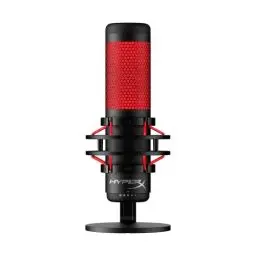 Produktbild: HyperX QuadCast – Standalone USB Mikrofon mit umfangreichen Funktionen für Streamer Gamer, Schwarz