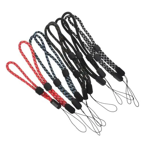 Produktbild: HYTROVE 10 Stück Handgelenkband für Smartphone Kamera und Schlüssel Verstellbares Rutschfestes Halteband zur Vermeidung von Verlusten Beim Reisen und Sport