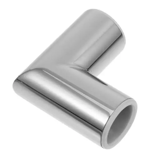 Produktbild: HYTROVE Edelstahl Form Rohrverbinder Rostfreier Rohranschluss Für Rohr Stabiler Und Sicherer Eckverbinder Einfache Installation Für Komplexe Rohrsysteme