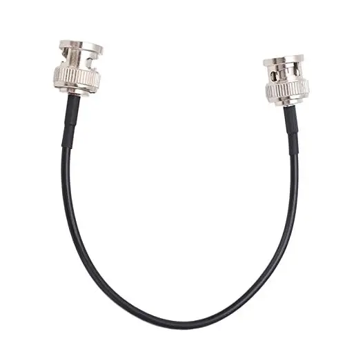 Produktbild: Hyuduo 5 Stück BNC-Stecker, BNC-Stecker auf Stecker-Adapter 50 Ohm, BNC-HF-Stecker für Koaxialkabel