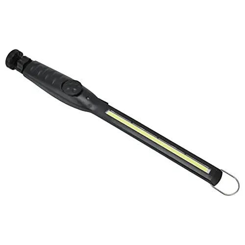 Produktbild: Arbeitsleuchte, 2200 MAh, LED-Arbeitsleuchte, Wiederaufladbar, Notfall-Taschenlampe, COB, Stufenlos Dimmbare Streifen-Notfallleuchte mit Einfachen Handtaschenlampen