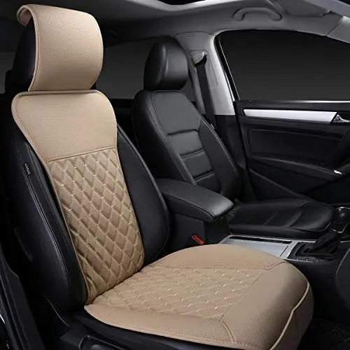 Produktbild: HYUGO Auto Sitzauflage Sitzbezüge Sitzkissen Autoabdeckung Auto Sitzauflagen Universal Anti-Rutsch Sitzauflagen Auto Fahrersitz mit Rückenlehne - 1PC
