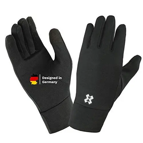 Produktbild: HYXE dünne und leichte Unterzieh Handschuhe Damen und Herren mit Touchscreen Funktion Winter Sport Gloves Laufen Unterziehen Handschuhe Skifahren Snowboarden Innenhandschuhe Unterzieher