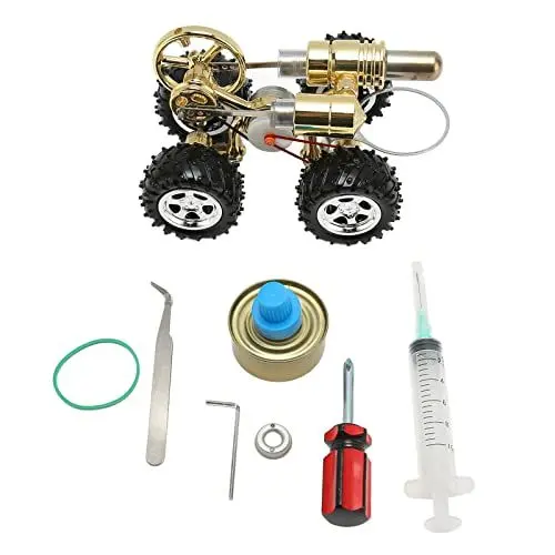 Produktbild: Hztyyier Stirling Engine Science Pädagogisches Experiment Modell Hobby Spielzeug für
