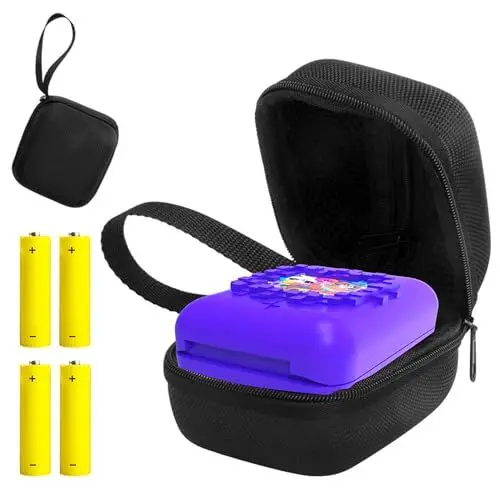 Produktbild: Hzycwgone Reisen Tragetasche für Bitzee Interaktives Spielzeug Digitales Haustier und Tasche,Hart Abdeckung Tasche mit Netztasche für Bitzee Virtuelle Elektronische Haustiere & Batterie(Schwarz)