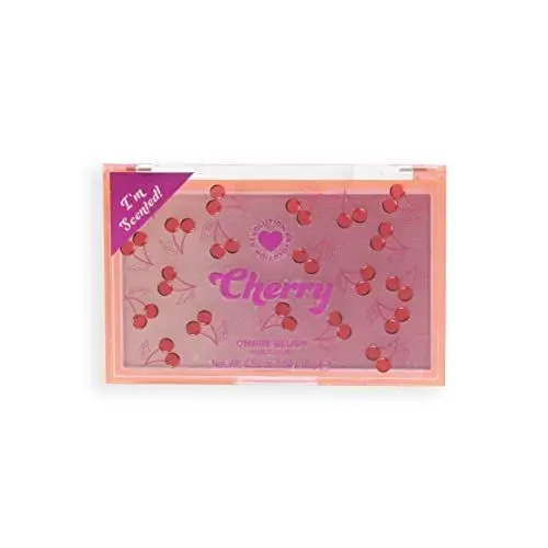 Produktbild: I Heart Revolution Makeup Rouge, gepresstes Puder-Rouge, hochpigmentiert, vegan & tierversuchsfrei, Cherry Ombre, 15g