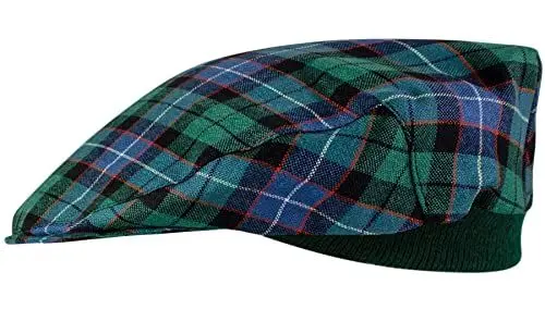 Produktbild: I LUV LTD Schiebermütze im Tartan-Design Hunter Ancient Einheitsgröße für Herren und Damen Elastisches Band Komfort fit Schottisch hergestellt