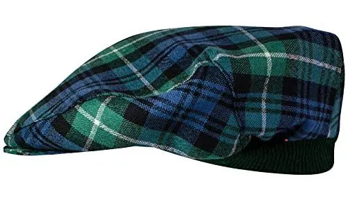 Produktbild: I LUV LTD Schiebermütze im Tartan-Design Lamont Ancient Einheitsgröße für Herren und Damen Elastisches Band Komfort fit Schottisch hergestellt