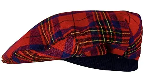 Produktbild: I LUV LTD Schiebermütze im Tartan-Design Leslie Modern Einheitsgröße für Herren und Damen Elastisches Band Komfort fit Schottisch hergestellt