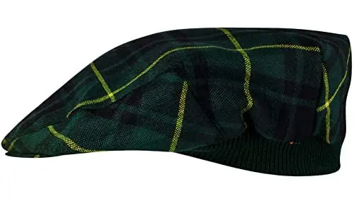 Produktbild: I LUV LTD Schiebermütze im Tartan-Design MacArthur Modern Einheitsgröße für Herren und Damen Elastisches Band Komfort fit Schottisch hergestellt