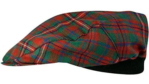 Produktbild: I LUV LTD Schiebermütze im Tartan-Design MacKinnon Ancient Einheitsgröße für Herren und Damen Elastisches Band Komfort fit Schottisch hergestellt