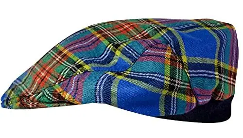 Produktbild: I LUV LTD Schiebermütze im Tartan-Design Macbeth Ancient Einheitsgröße für Herren und Damen Elastisches Band Komfort fit Schottisch hergestellt