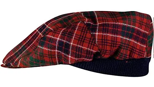 Produktbild: I LUV LTD Schiebermütze im Tartan-Design Macrae Modern Einheitsgröße für Herren und Damen Elastisches Band Komfort fit Schottisch hergestellt