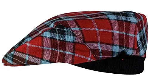 Produktbild: I LUV LTD Schiebermütze im Tartan-Design Mactavish Modern Einheitsgröße für Herren und Damen Elastisches Band Komfort fit Schottisch hergestellt