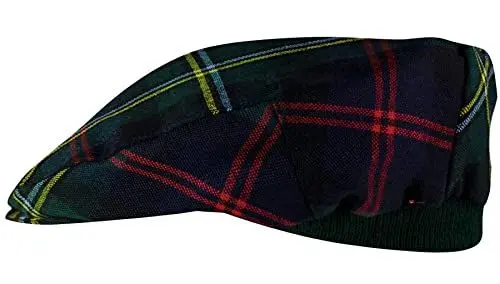 Produktbild: I LUV LTD Schiebermütze im Tartan-Design Malcolm Modern Einheitsgröße für Herren und Damen Elastisches Band Komfort fit Schottisch hergestellt