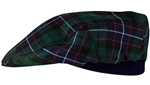 Produktbild: I LUV LTD Schiebermütze im Tartan-Design Russell Modern Einheitsgröße für Herren und Damen Elastisches Band Komfort fit Schottisch hergestellt