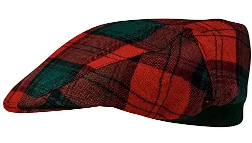 Produktbild: I LUV LTD Schiebermütze im Tartan-Design Stewart of Atholl Modern Einheitsgröße für Herren und Damen Elastisches Band Komfort fit Schottisch hergestellt