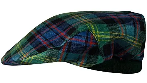Produktbild: I LUV LTD Schiebermütze im Tartan-Design Watson Ancient Einheitsgröße für Herren und Damen Elastisches Band Komfort fit Schottisch hergestellt